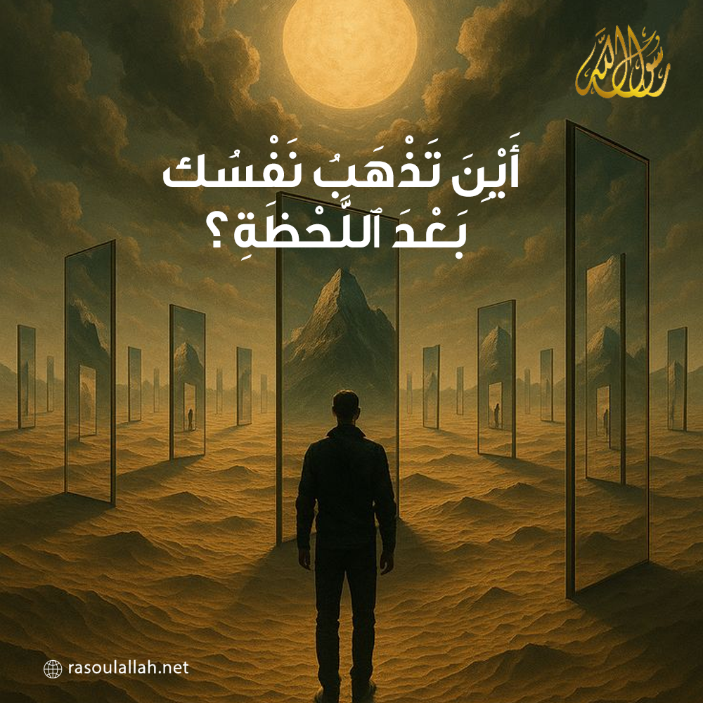  أَيْنَ تَذْهَبُ نَفْسُكَ بَعْدَ ٱللَّحْظَةِ؟