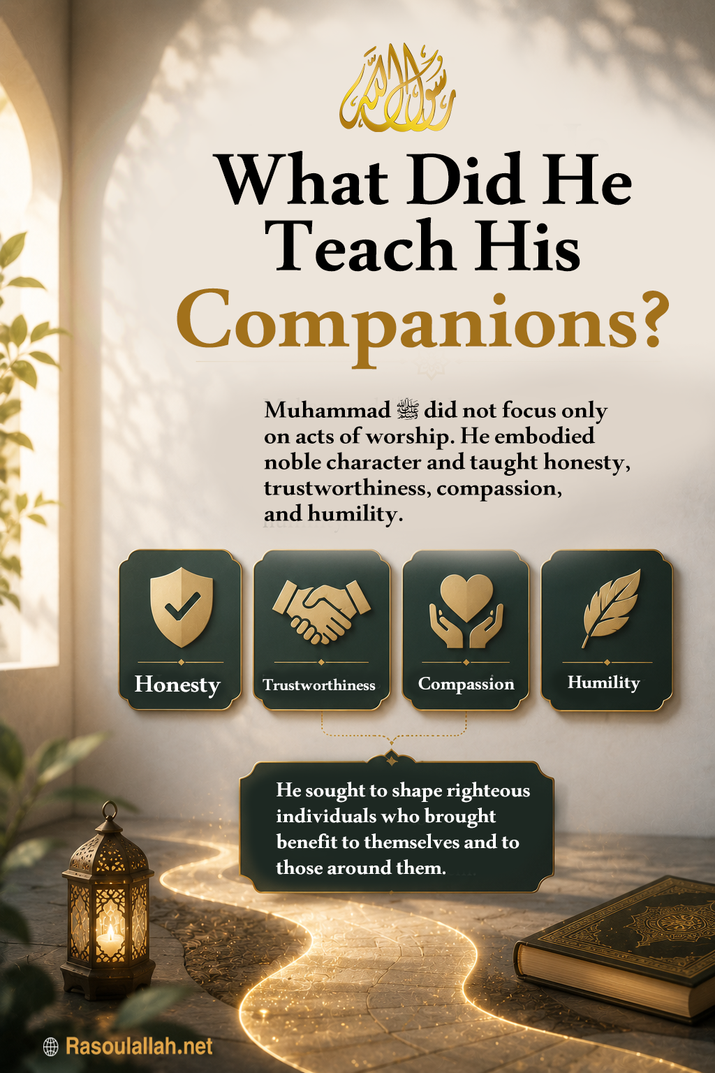 photo_What Did He Teach His Companions?