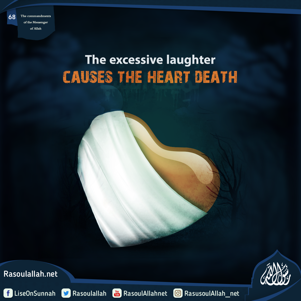 photo_The excessive laughter causes the heart death