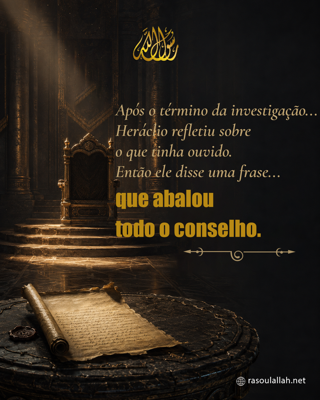 photo_Após o término da investigação... Heráclio refletiu sobre o que tinha ouvido. Então ele disse uma frase... que abalou todo o conselho.