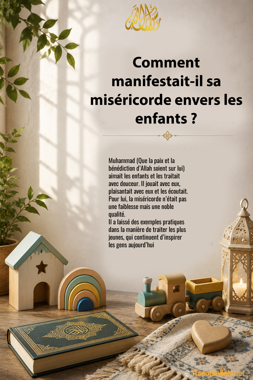 photo_Comment manifestait-il sa miséricorde envers les enfants ?