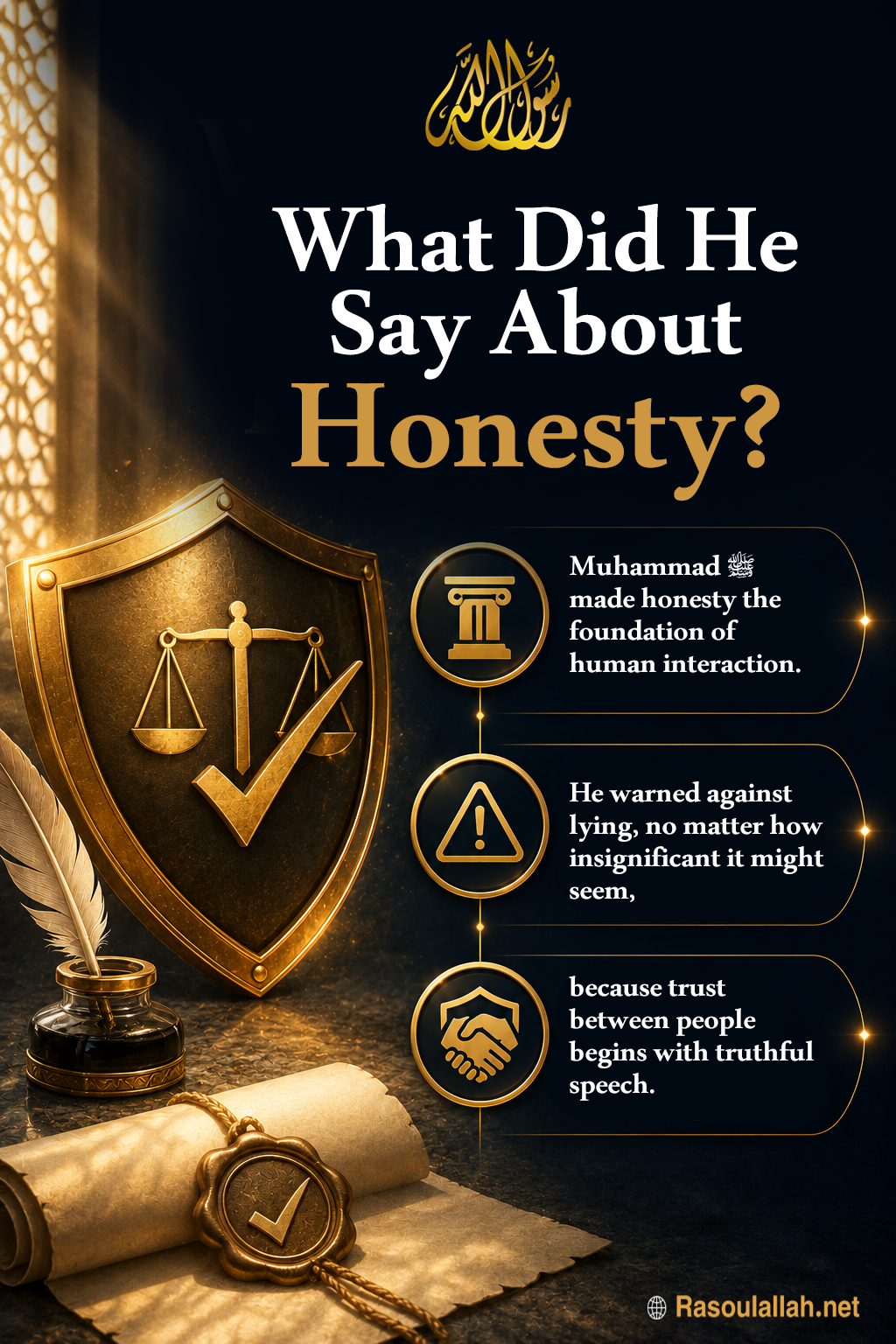 photo_What Did He Say About Honesty?