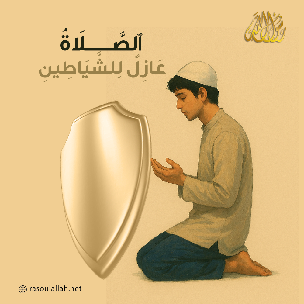 photo_ ٱلصَّلَاةُ عَازِلٌ لِلشَّيَاطِينِ