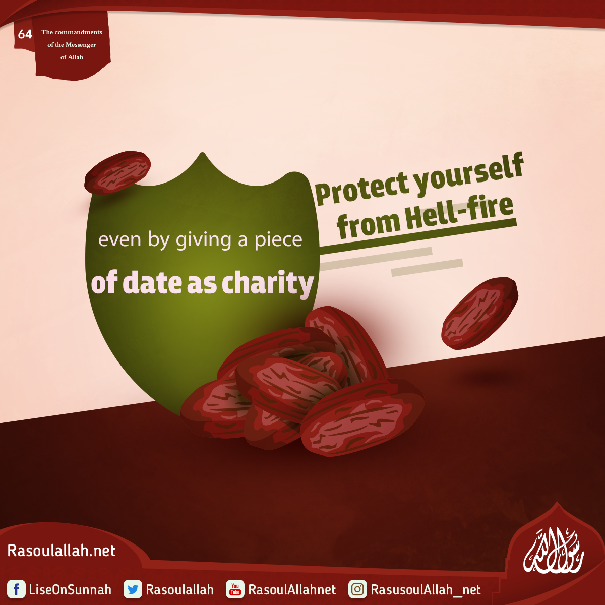 photo_Protect yourself from Hell-fire even by giving a piece of date as charity
