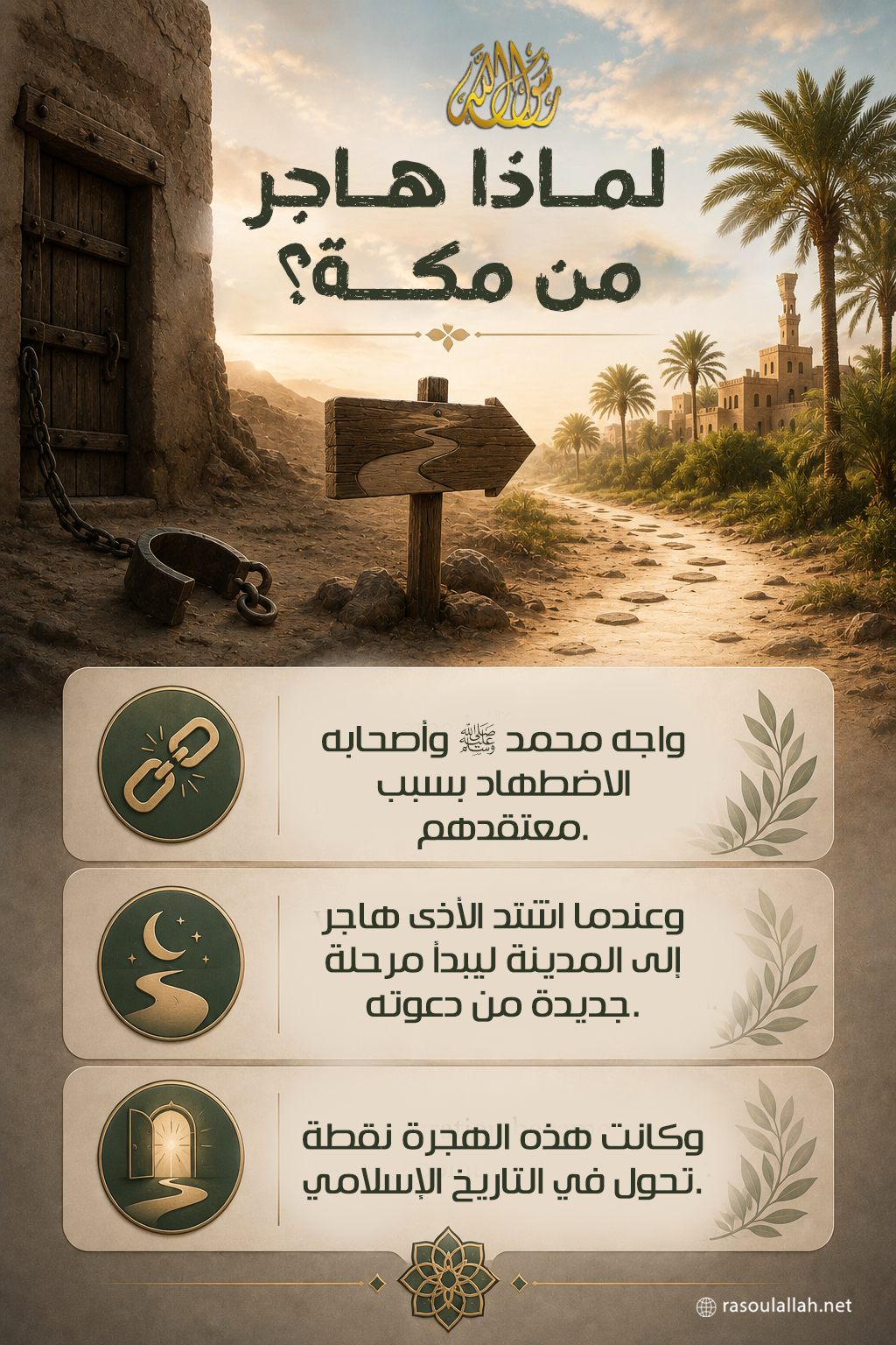 photo_لماذا هاجر من مكة؟