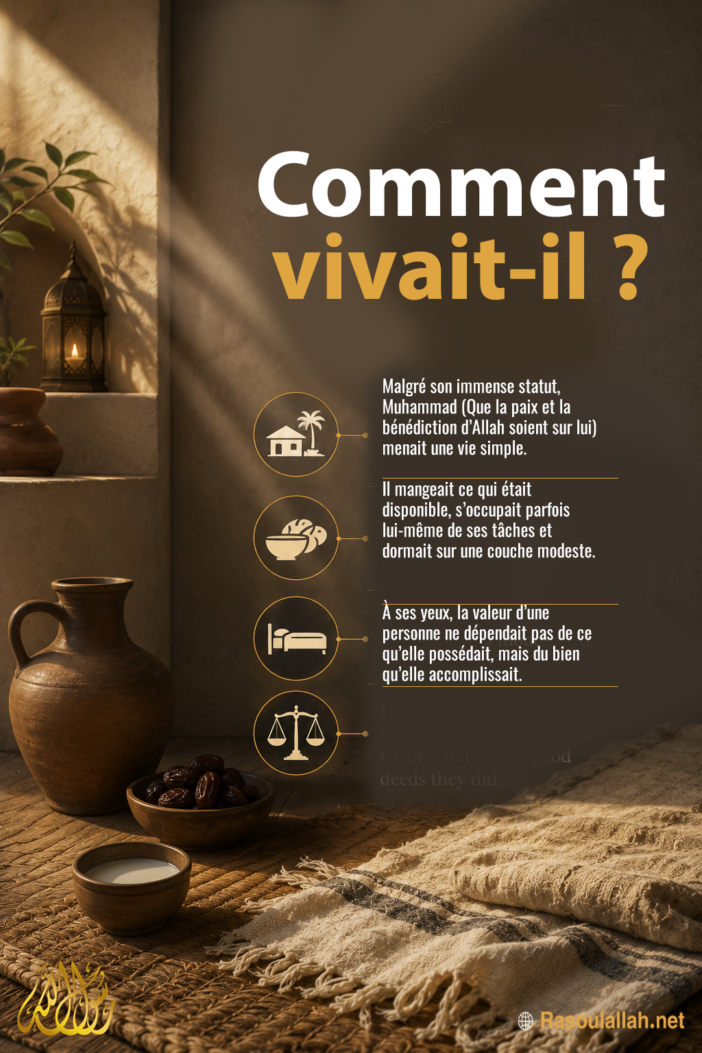 photo_Comment vivait-il ?