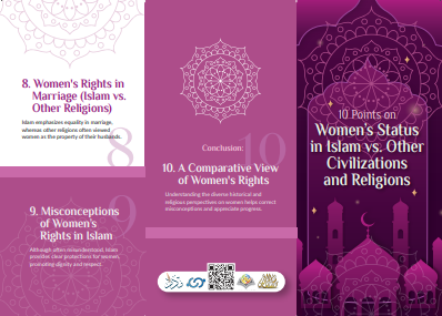 10 Points on Women’s Status in Islam vs. Other Civilizations and Religions