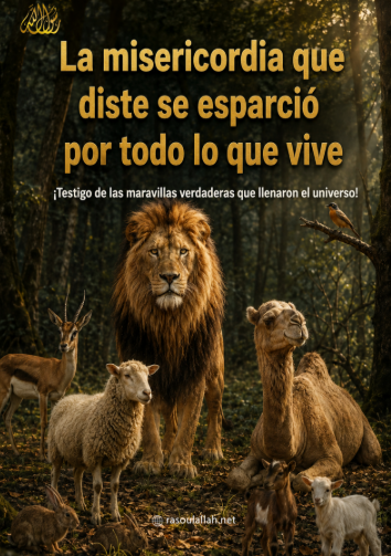 La misericordia que diste se esparció por todo lo que vive